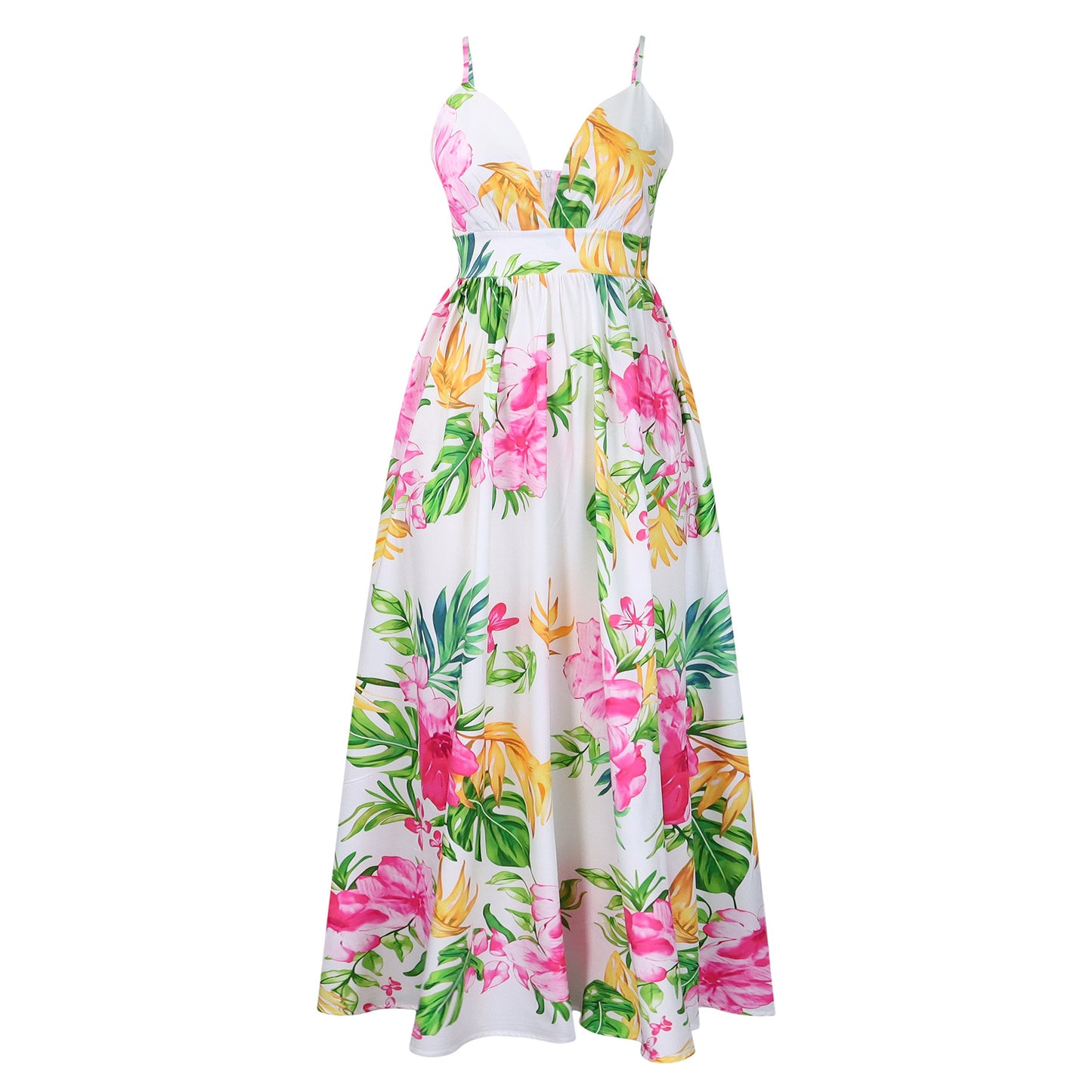 Breezy Floral Vacation Dress
