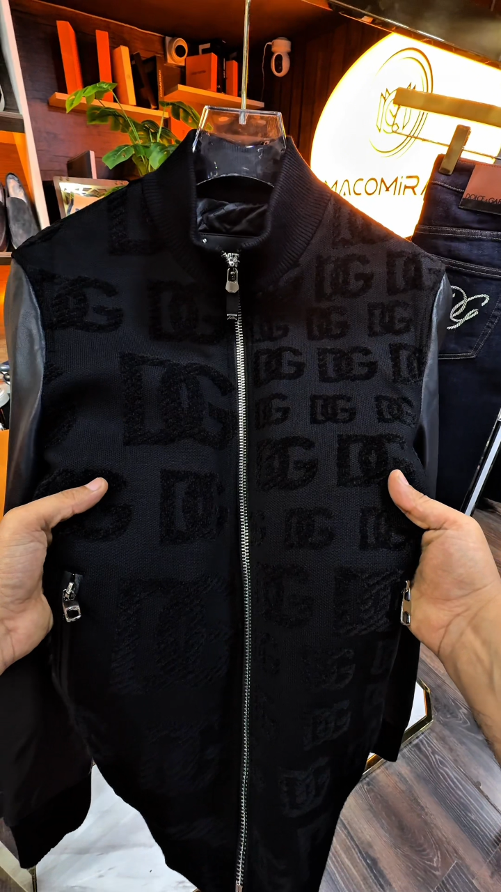Men's Light Luxury Zipper Jacket