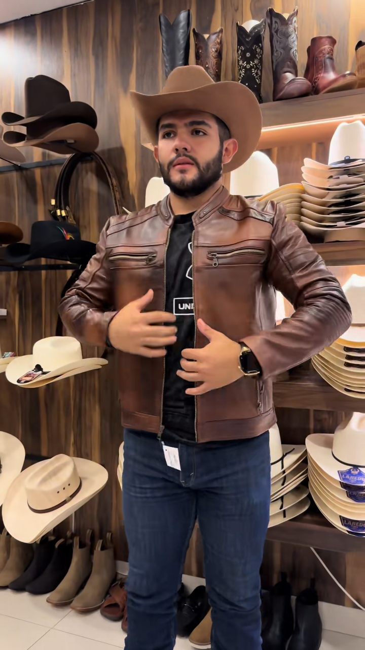 Men's Premium Cowhide Leather Jacket