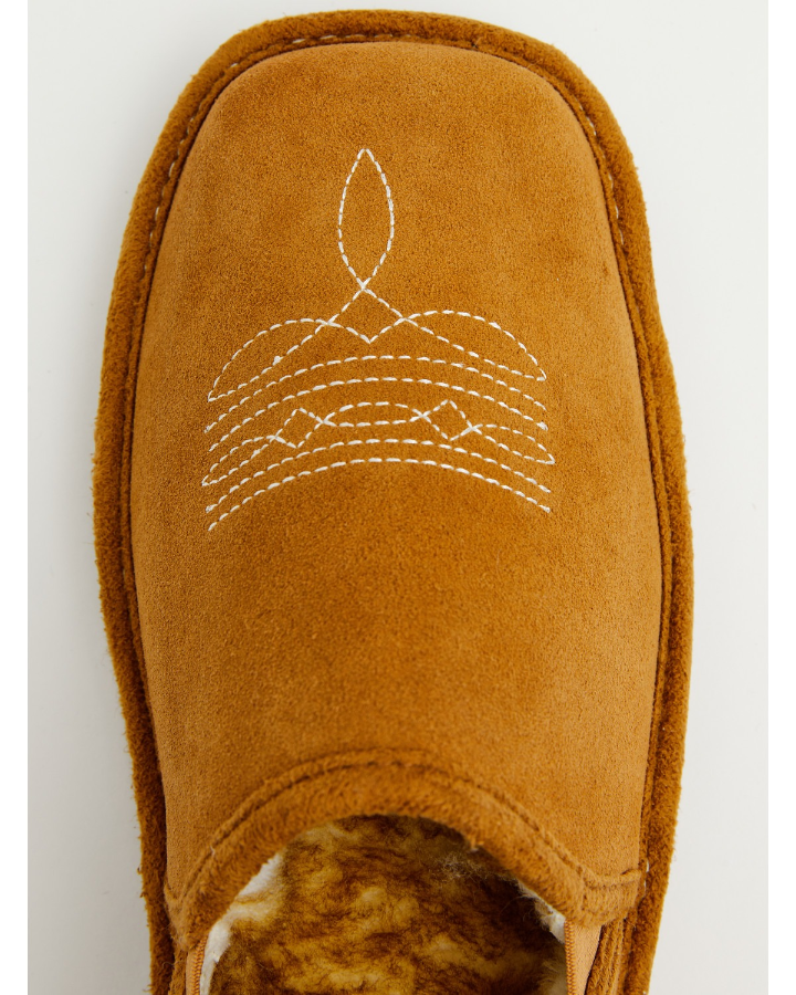 Men's Lasso Suede Square Toe Slipper