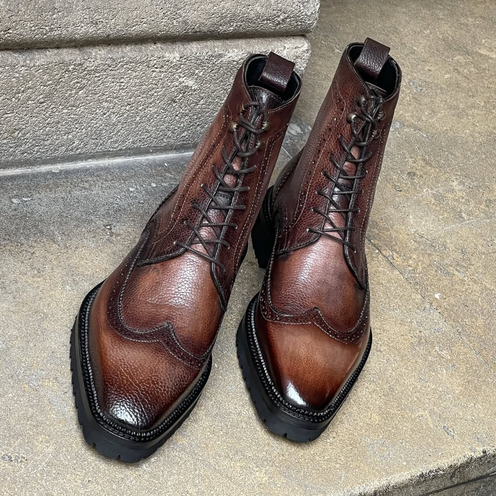 Sartorial Commando Ankle Boots - Elegant Winter Boots