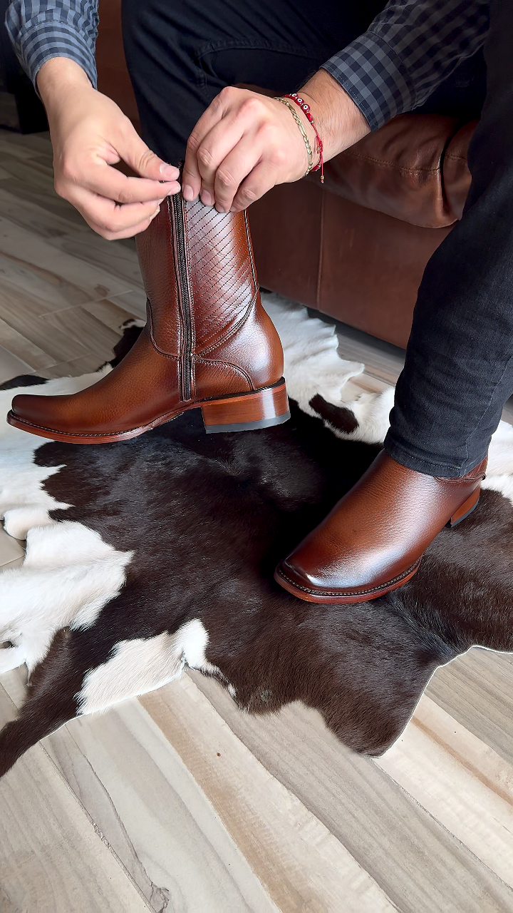 Men's Zipper Urban Boots
