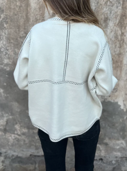 Women's Classic Knit Bomber Cardigan Jacket Top