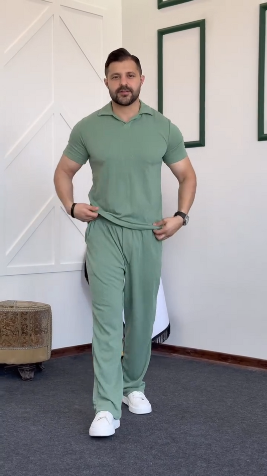 Men's Solid Color Casual Suit
