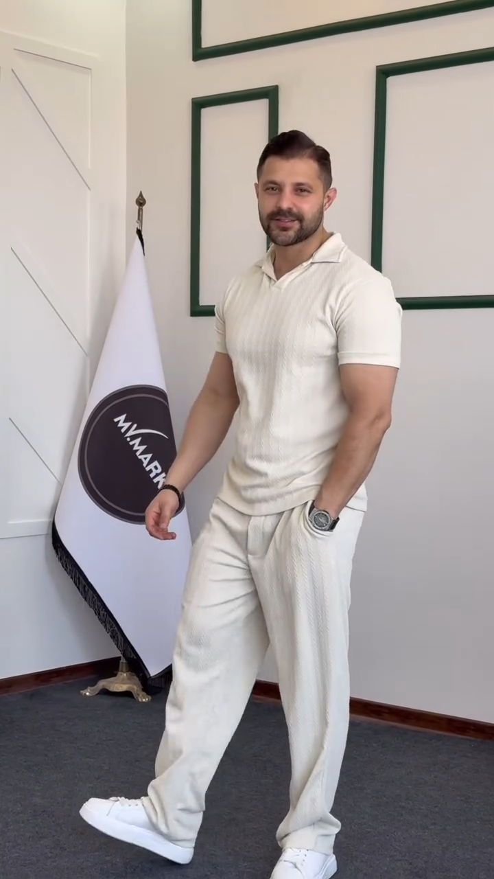 Men's Solid Color Casual Suit