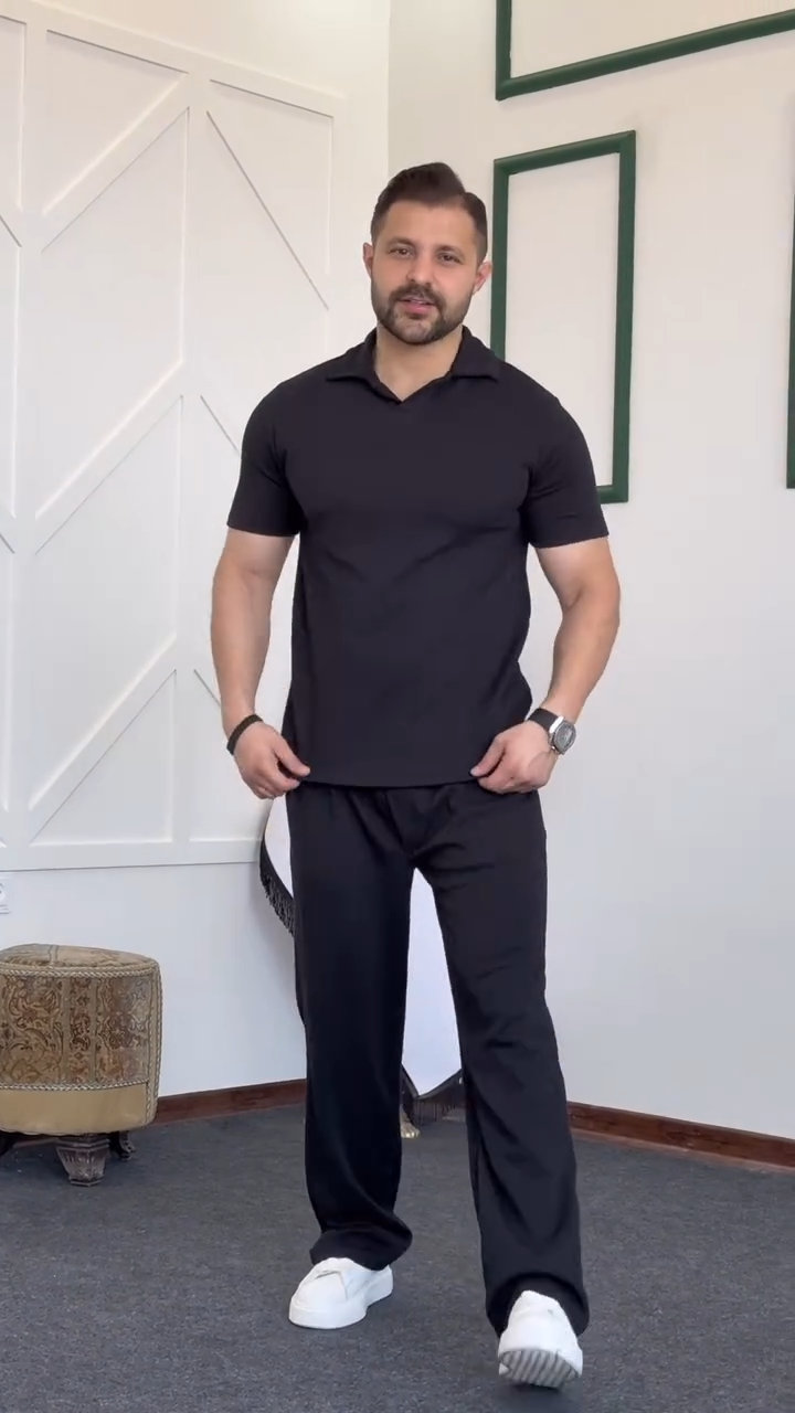 Men's Solid Color Casual Suit