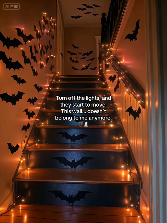 Halloween 3D LED Spider and Bat Flashers