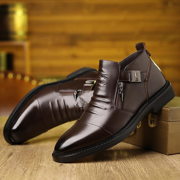 Men's business design ankle boots