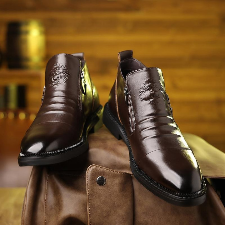 Men's business design ankle boots