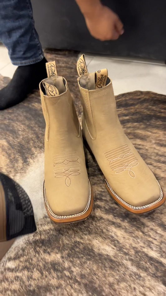 Buck Arena Cowboy Boot - Square Toe