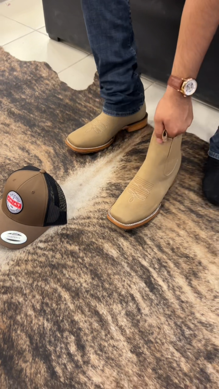 Buck Arena Cowboy Boot - Square Toe