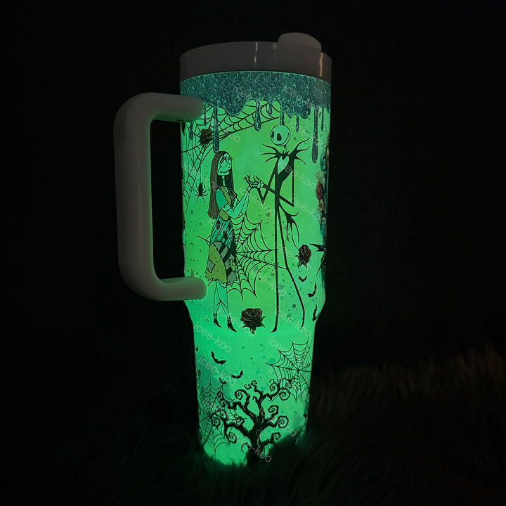 Sally x Jack Skellington 40oz Tumbler