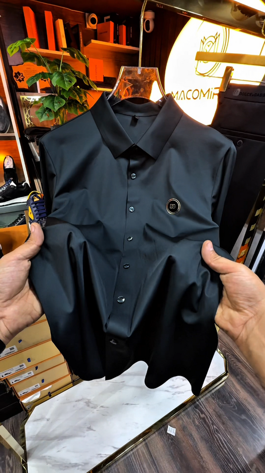 Men's Four-Way Stretch Premium Dress Shirt