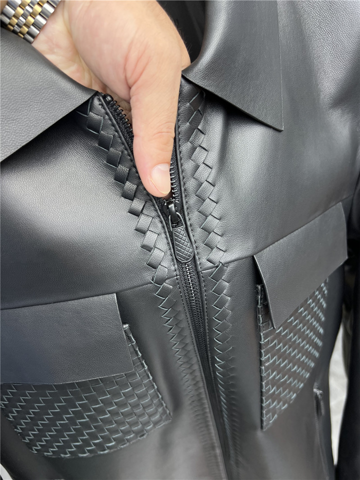 Turkish Lambskin Premium Lapel Leather Jacket