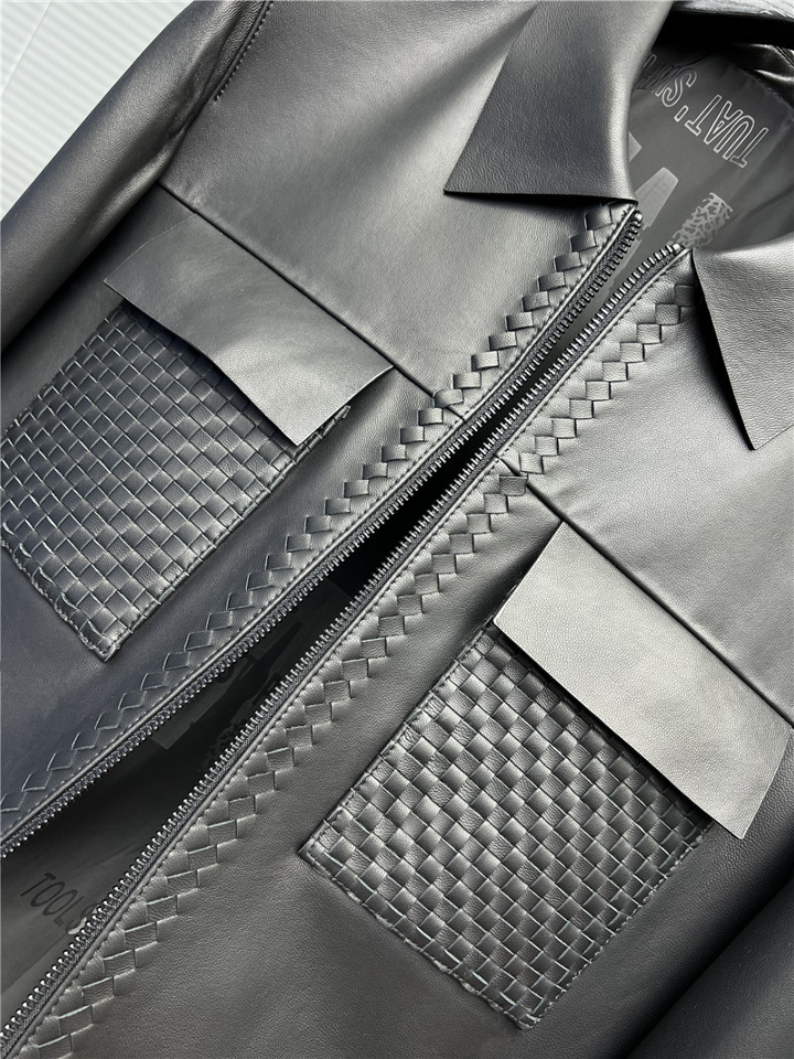 Turkish Lambskin Premium Lapel Leather Jacket