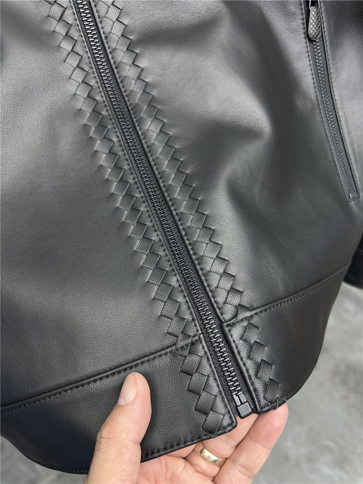 Turkish Lambskin Premium Lapel Leather Jacket
