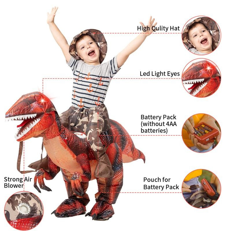 Inflatable Dinosaur Costume