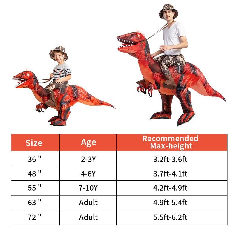 Inflatable Dinosaur Costume