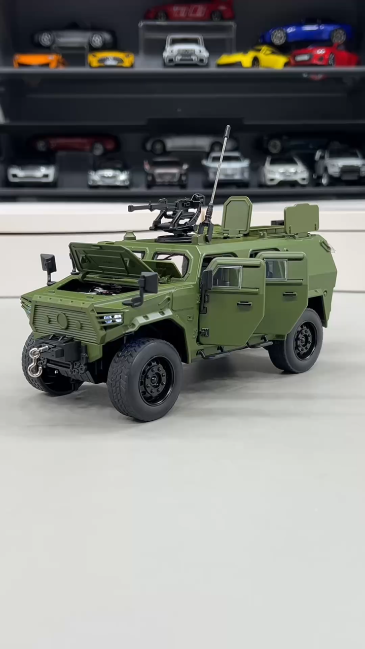 Simulated Alloy Armored Vehicle