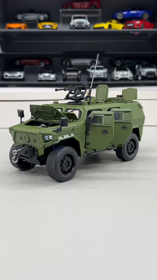 Simulated Alloy Armored Vehicle