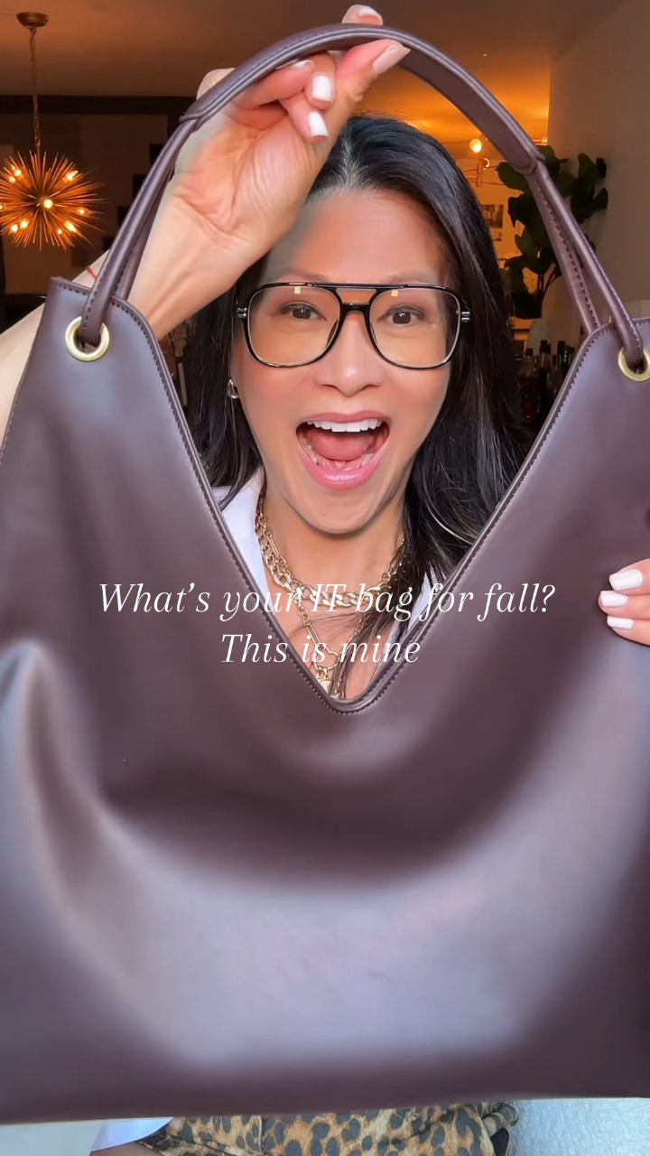 Handcrafted off-the-shoulder bag