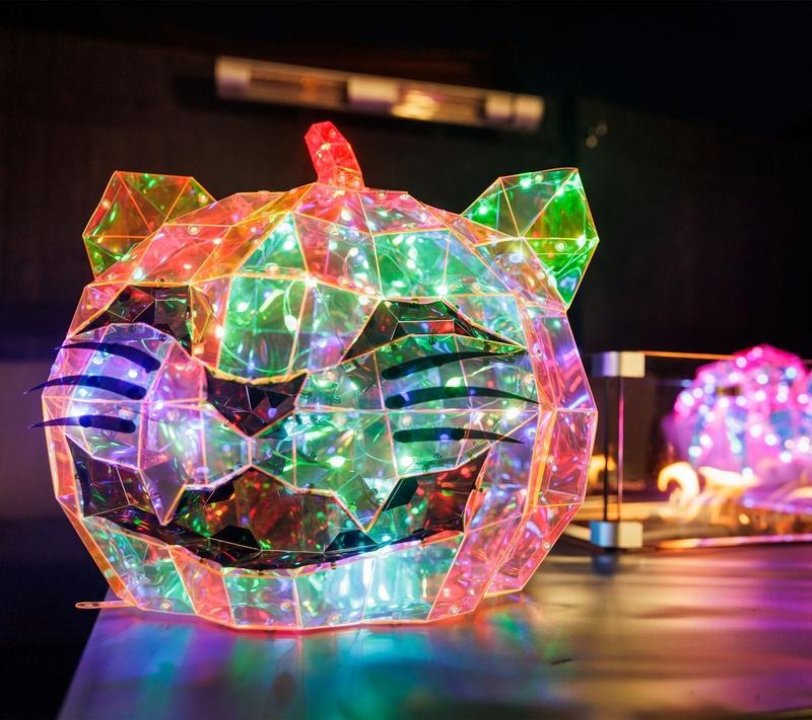 Hay & Harvest Halloween Holographic Icon