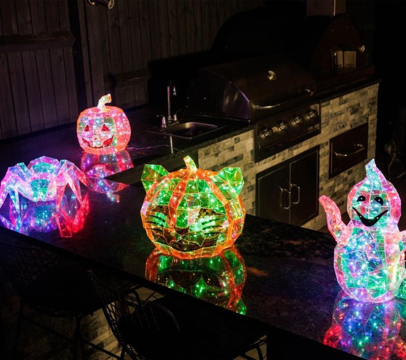 Hay & Harvest Halloween Holographic Icon