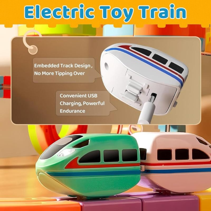 3D Embedded Layout Electric Train Set