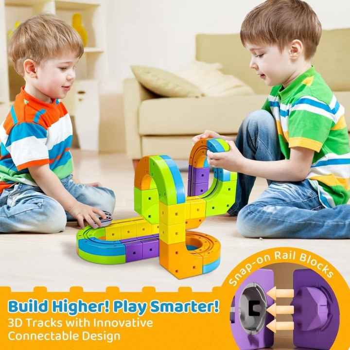 3D Embedded Layout Electric Train Set