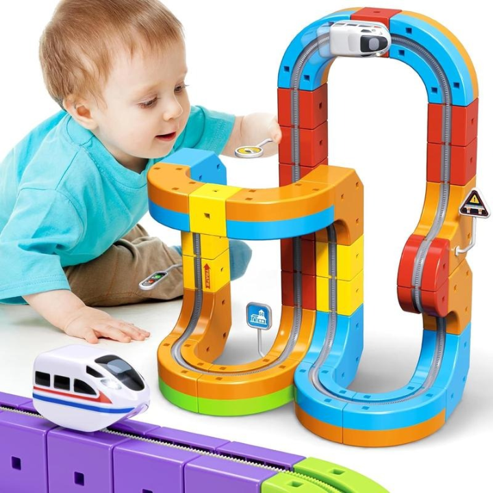 3D Embedded Layout Electric Train Set
