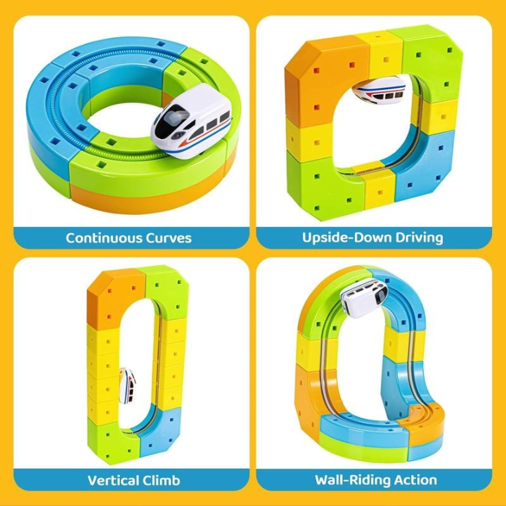 3D Embedded Layout Electric Train Set