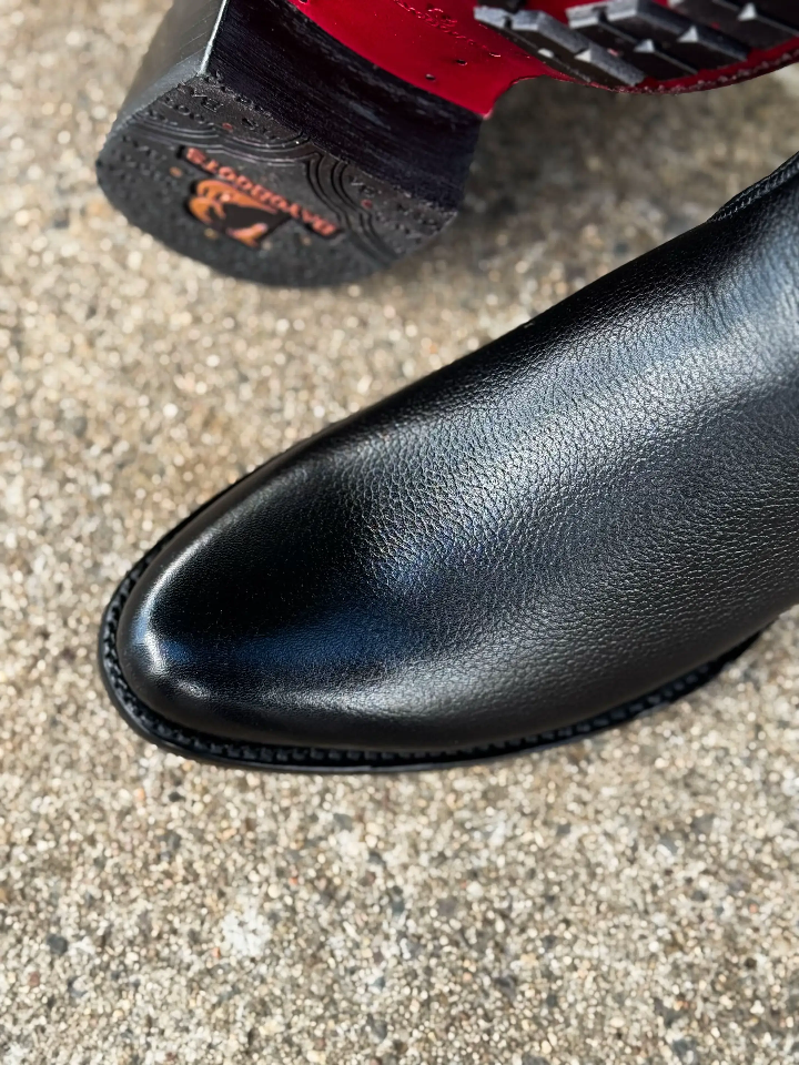 Trendy Leather Handmade Cowhide Boots