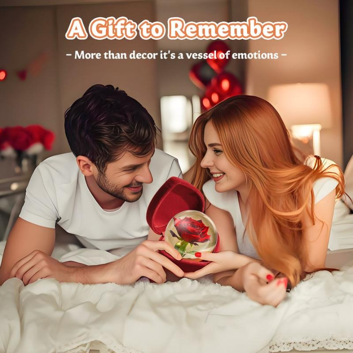 2.7" Crystal Ball Digital Photo Album Electronic ball– DIY Video Display Sphere – Customizable Gift with Electronic Screen – Great for Couples, Pets, Memories