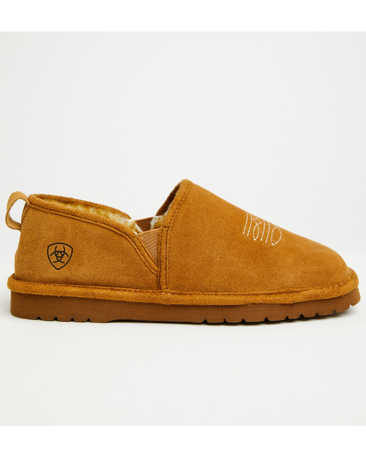 Men's Lasso Suede Square Toe Slipper