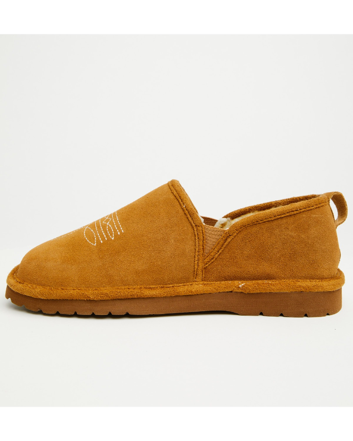 Men's Lasso Suede Square Toe Slipper