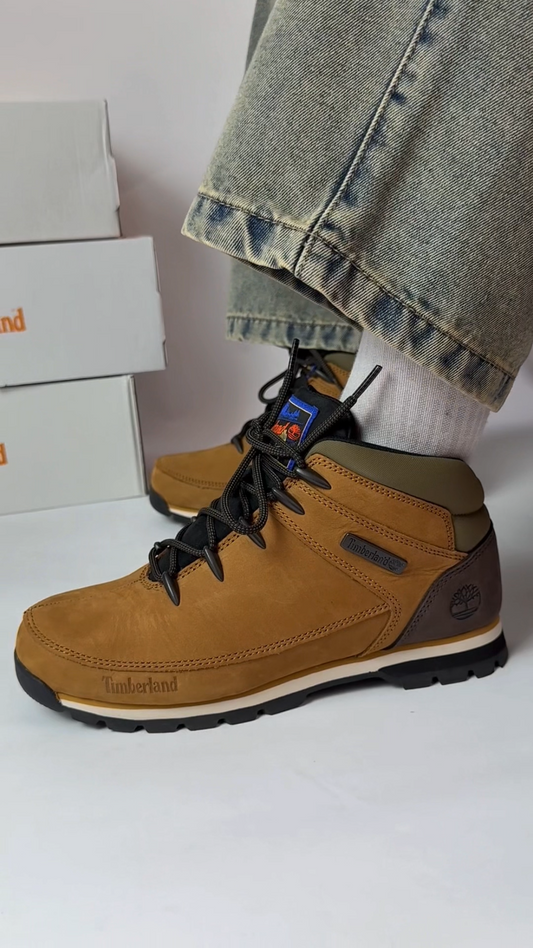 Men's Mid-Calf Yellow Ankle Boots