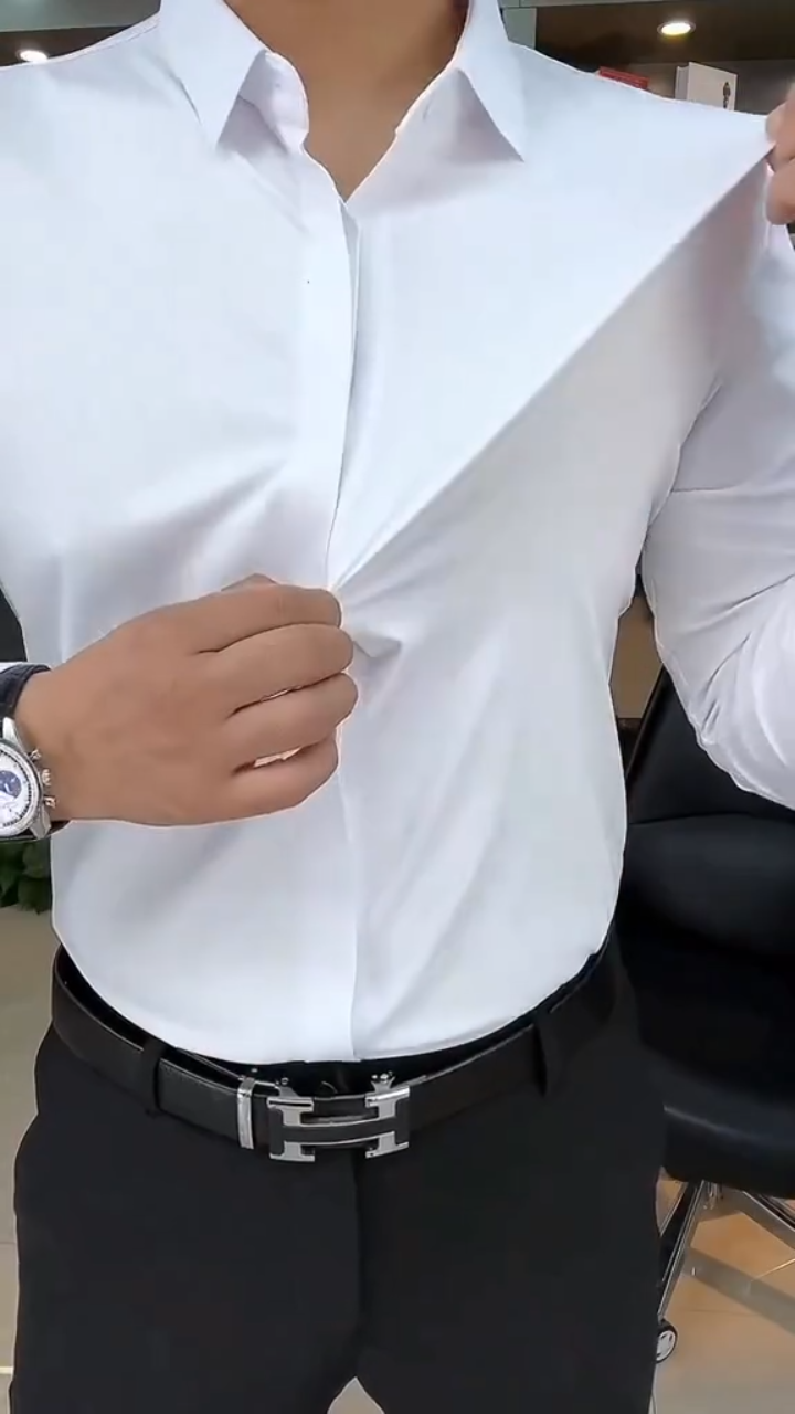 Men's Stretch Business Shirt