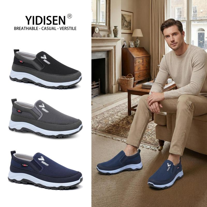 Men's Slip-On Canvas Shoes