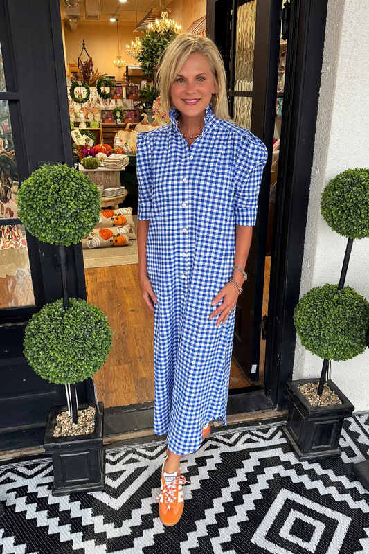Nina Gingham Dress