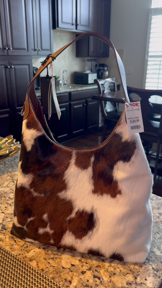 Italian-made leather bum bag
