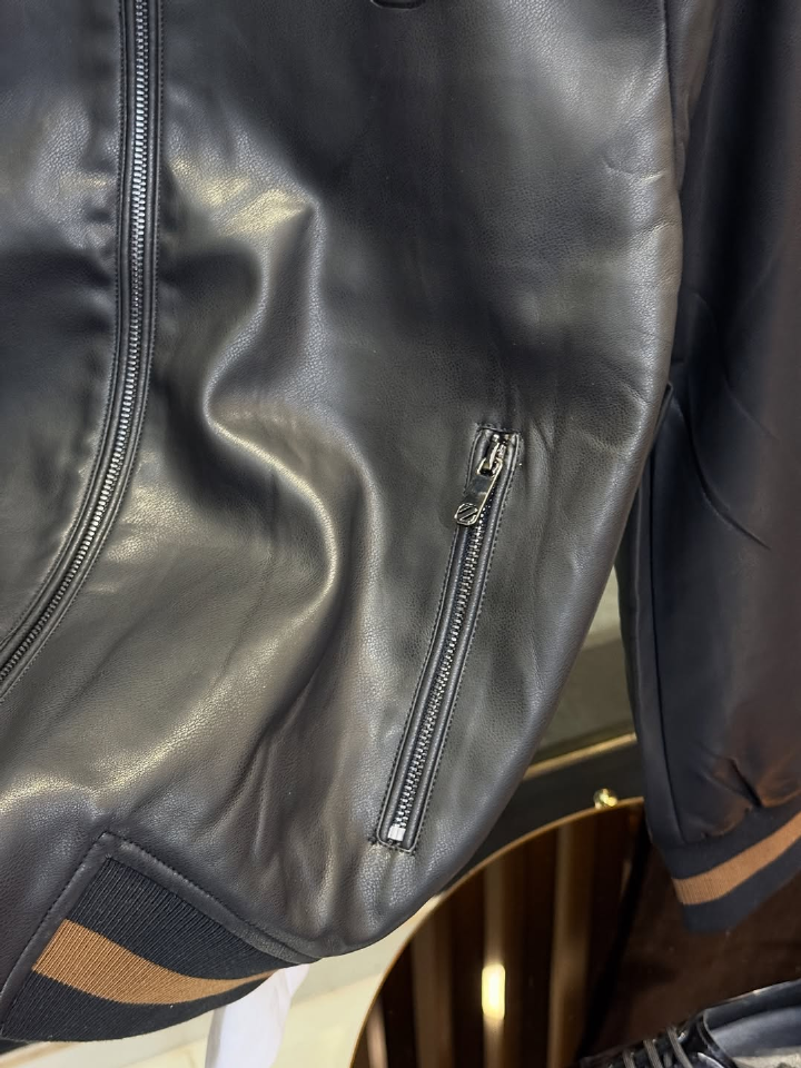 Men's Leather Pilot Jacket