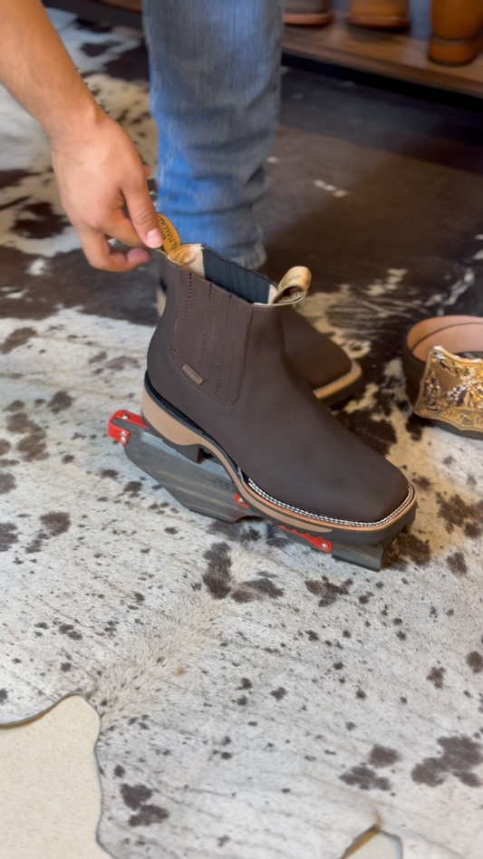 Italian Buccher Western-Style Western Boots