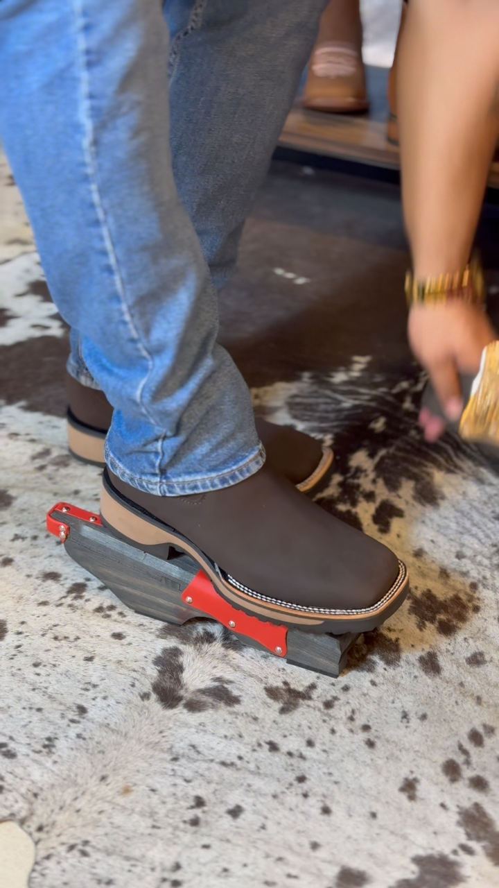 Italian Buccher Western-Style Western Boots